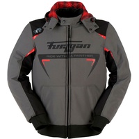 Furygan Sektor Roadster Textiljacke wasserdicht - Grau/Schwarz/Rot / M