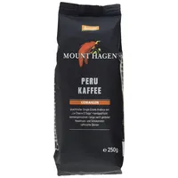 Mount Hagen Peru gemahlener Kaffee 2 Packungen 250 g