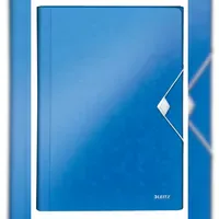 Leitz Fächermappe WOW 4589 6 Fächer blau,