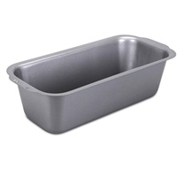 Städter Brotbackform, Metall, 26x11,5c m, Silber
