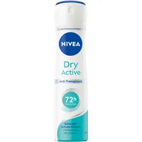 NIVEA Dry Active Anti-Perspirant Deodorant Spray, 150 ml