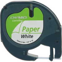Dymo 91220 schwarz auf weiß 1,2cm x 4m (S0721520)