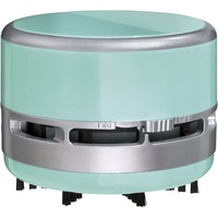 Clauss 2Clean Tischstaubsauger Mint, Mini Staubsauger als Büro Gadget,