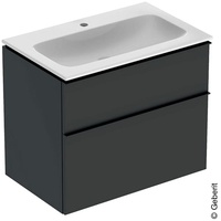 Geberit iCon Waschtisch mit Unterschrank, 2 Auszüge, 502336JK1,