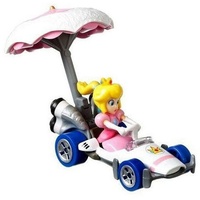 HOT WHEELS Mario Kart Princess Peach B-Dasher Peach Parasol