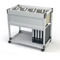Durable Hängemappenwagen grau