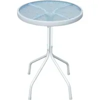 VidaXL Bistroset 3-tlg. weiß/schwarz 43314