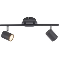 Just light. Spot Tarik 2-flammig Anthrazit 40,4 x 16