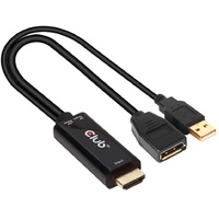 Club 3D Adapter aktiv HDMI auf DisplayPort 1.2 4K60Hz