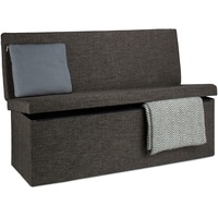 Relaxdays Hocker, Faltbarer Sitzhocker