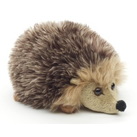 Uni-Toys - Igel grau-braun - 15 cm (Länge) -