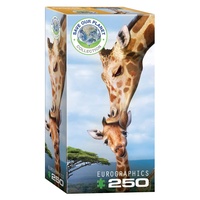 Eurographics Puzzle Giraffenmutterkuss 250 Teile