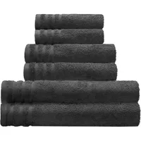 KLEINE WOLKE Royal Duschtuch 70 x 140 cm dunkelgrau