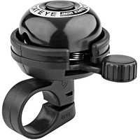 Cat Eye CATEYE Fahrradklingel PB-600 Super Mini Bell, Schwarz,