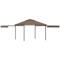 VidaXL Pavillon 3 x 3 m taupe