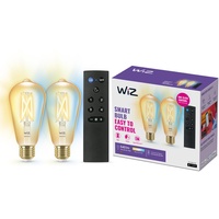 WIZ 50W E27 Amber 2-pack + mote