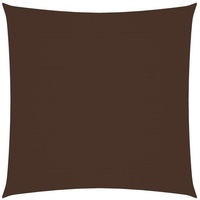 VidaXL Sonnensegel Oxford-Gewebe Quadratisch 5x5 m Braun
