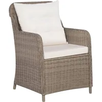 VidaXL Garten-Essgruppe 7-tlg. braun 3067912