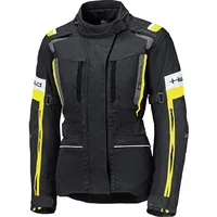 Held 4-Touring II, Textiljacke Damen - Schwarz/Neon-Gelb - 3XL