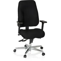 HJH Office Bürostuhl ZENIT COMFORT Schwarz