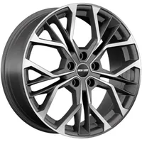 GMP Matisse 6.5x16 ET45 5x114,3 73,1, anthracite matt diamond