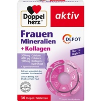 Doppelherz Aktiv Frauen Mineralien + Kollagen Depot Tabletten 30