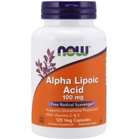 NOW Foods Alpha Lipoic Acid 100 mg Kapseln 120