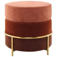 Kayoom Hocker MATILDA (LBH 49x49x46 cm) terra