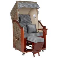Intergrill Strandschönheiten Ava Deluxe beige/grau gestreift 