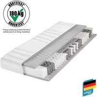 Beco Taschenfederkernmatratze Body Max ¦ weiß ¦ Maße cm