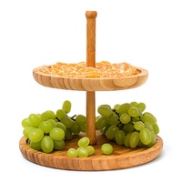 Relaxdays Etagere braun