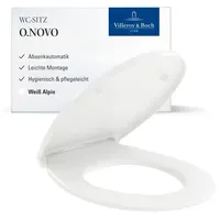 Villeroy & Boch O.novo WC-Sitz 8M43S101 Absenkautomatik QuickRelease Weiß