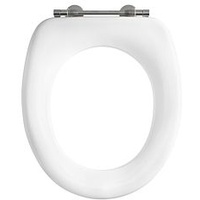 Pressalit 2000 WC-Sitz 49000-BV5999 Spezialscharnier BV5, univertikal, Edelstahl, weiß,