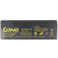 KungLong Kung Long WP2.6-12 F1 Blei-Vlies-Akku, 12Volt, 2,6Ah mit