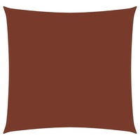 VidaXL Sonnensegel Oxford-Gewebe Quadratisch 3x3 m Terrakottarot
