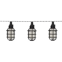 Star Trading LED-Solarkette"Cage"