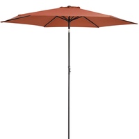 Kingsleeve Gartenschirm Ø 300 cm terracotta