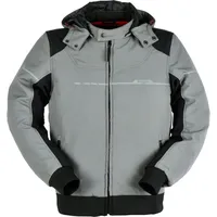 Furygan Sektor Evo, Textiljacke wasserdicht - Hellgrau/Schwarz - 3XL