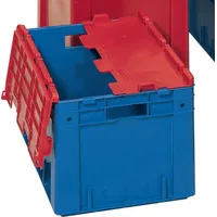 La-Ka-Pe Klappdeckel inkl Scharniere blau L400xB300mm