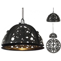 VidaXL Deckenlampe Industriestil Kettenrad-Design 45 cm E27