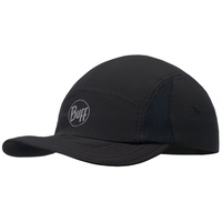 Buff 5 Panel Cap r-solid black S/M