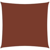 VidaXL Sonnensegel Oxford-Gewebe Quadratisch 4x4 m Terrakottarot