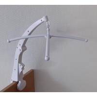 Niermann Standby Niermann Mobilehalter zum Klemmen weiß,