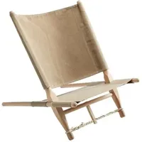 Nordisk Moesgaard Wooden Stuhl - Wood / Cotton -