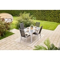 Trendline Glastisch Manhatten 150 x 95 x 74 cm