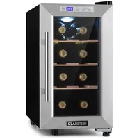 Klarstein Reserva 8 Uno Weinkühlschrank 23 Liter Edelstahl