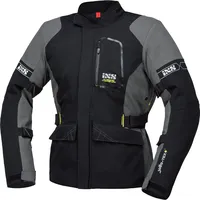 IXS Laminat ST-Plus Motorrad Textiljacke Schwarz/Grau XL