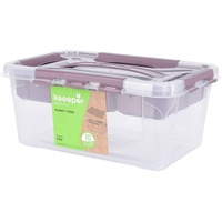 KEEEPER Toptex Ordnung Aufbewahrungsbox, 4,2 l - Taupe