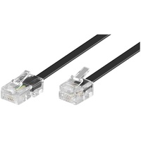 Goobay 10m Cable Netzwerkkabel Schwarz