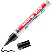 Edding 3000 Permanentmarker schwarz